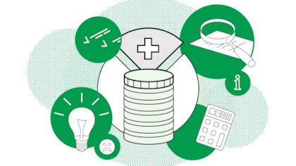 Illustration Steuern Beobachter