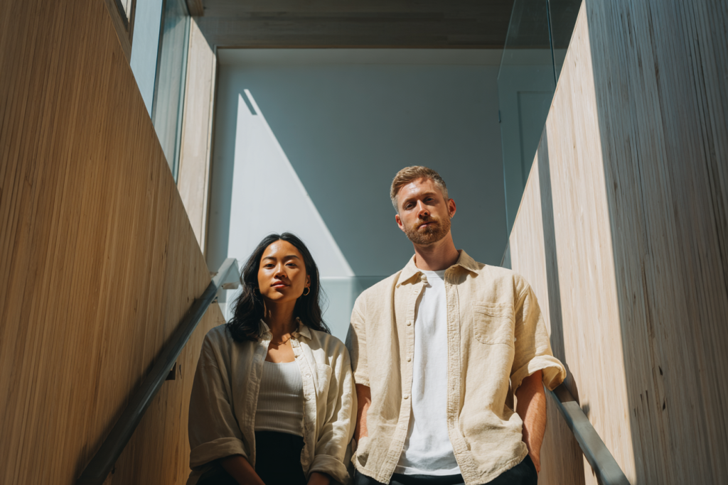 Residents in an apartment