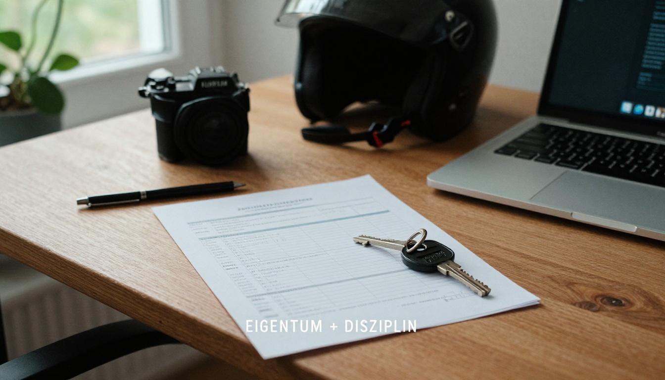 A young apprentice in Austria demonstrating financial discipline through property ownership and investment strategies