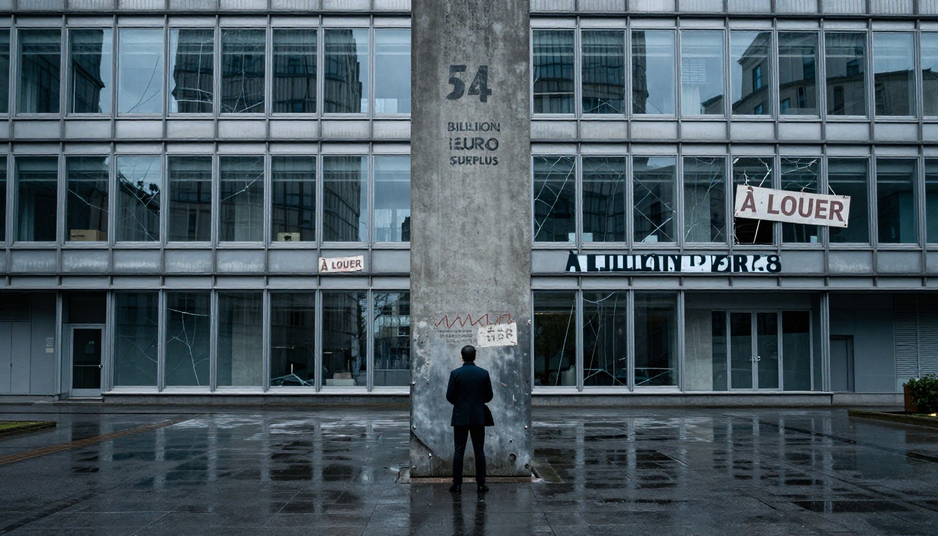 Paris office market data visualization