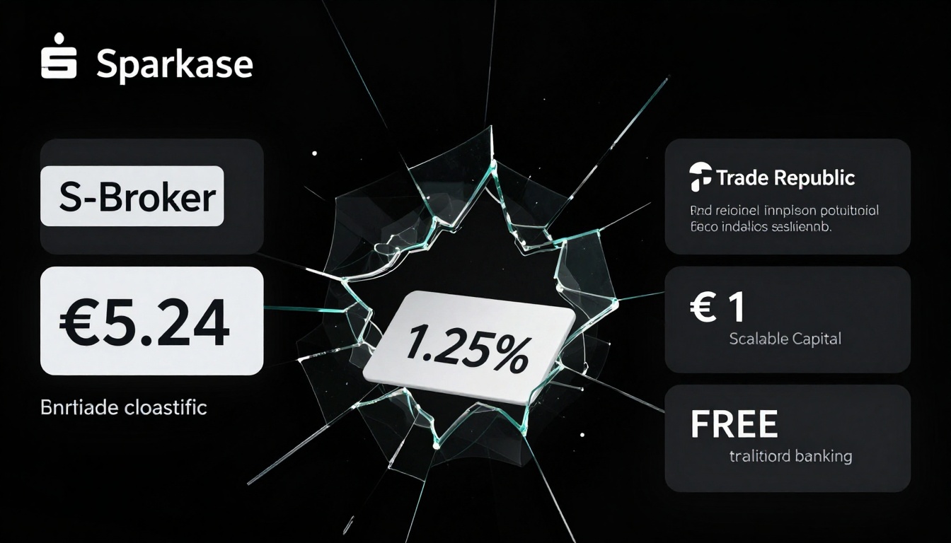 S-Broker vs Neo-Brokers: Sparkasse’s Digital Gamble Falls Short on Price