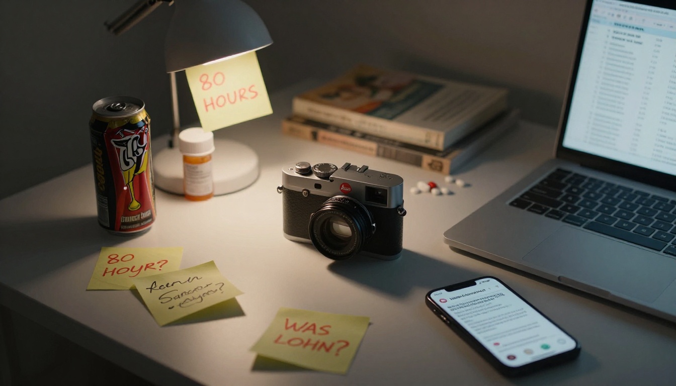 Austrian youth working long hours