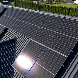 Solar panels on multiple Austrian homes