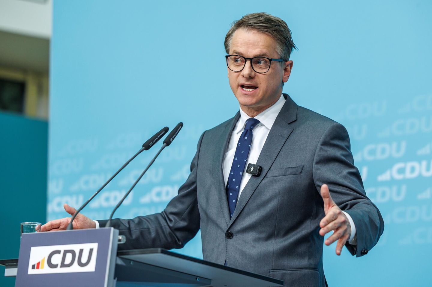 CDU-Generalsekretär Carsten Linnemann will an die Einkommensteuer ran