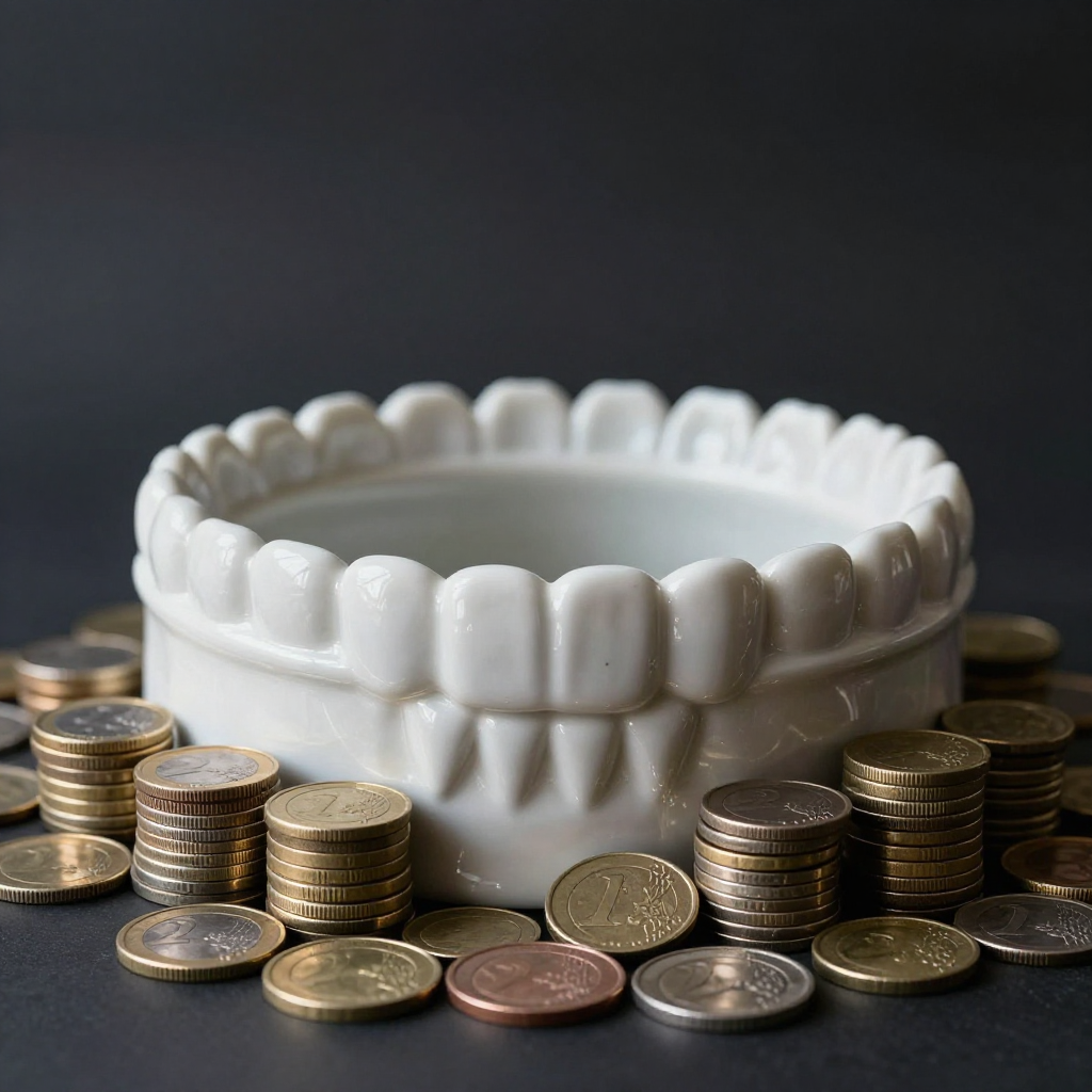 Financial chart showing tax deduction calculations for dental insurance premiums