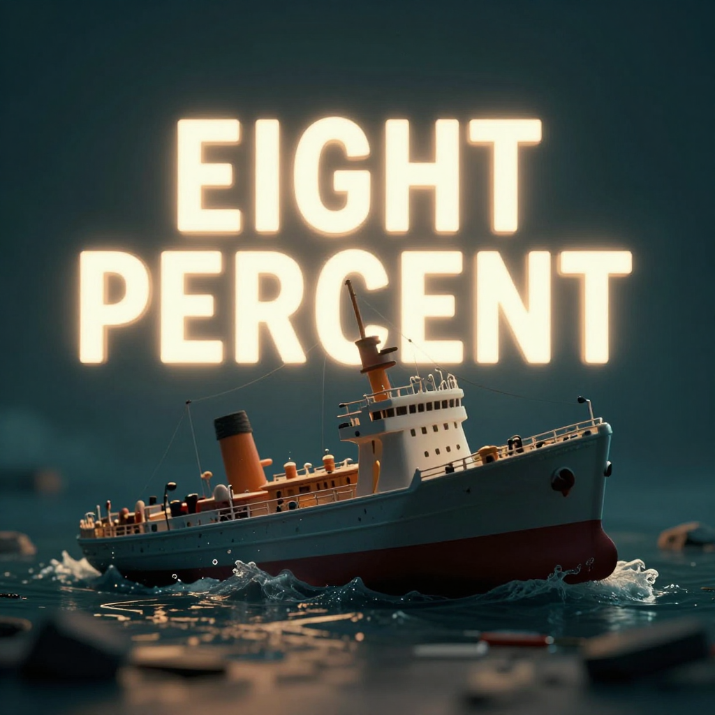 Infographic showing the discrepancy between ICO proceeds and actual operating revenue