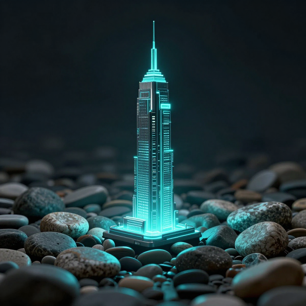 Strategic asset allocation visualization for beginner investors