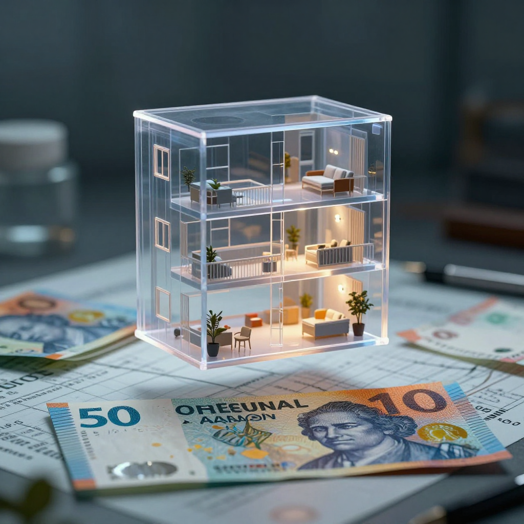 Swiss household insurance calculation concept showing the gap between recommended coverage and actual needs