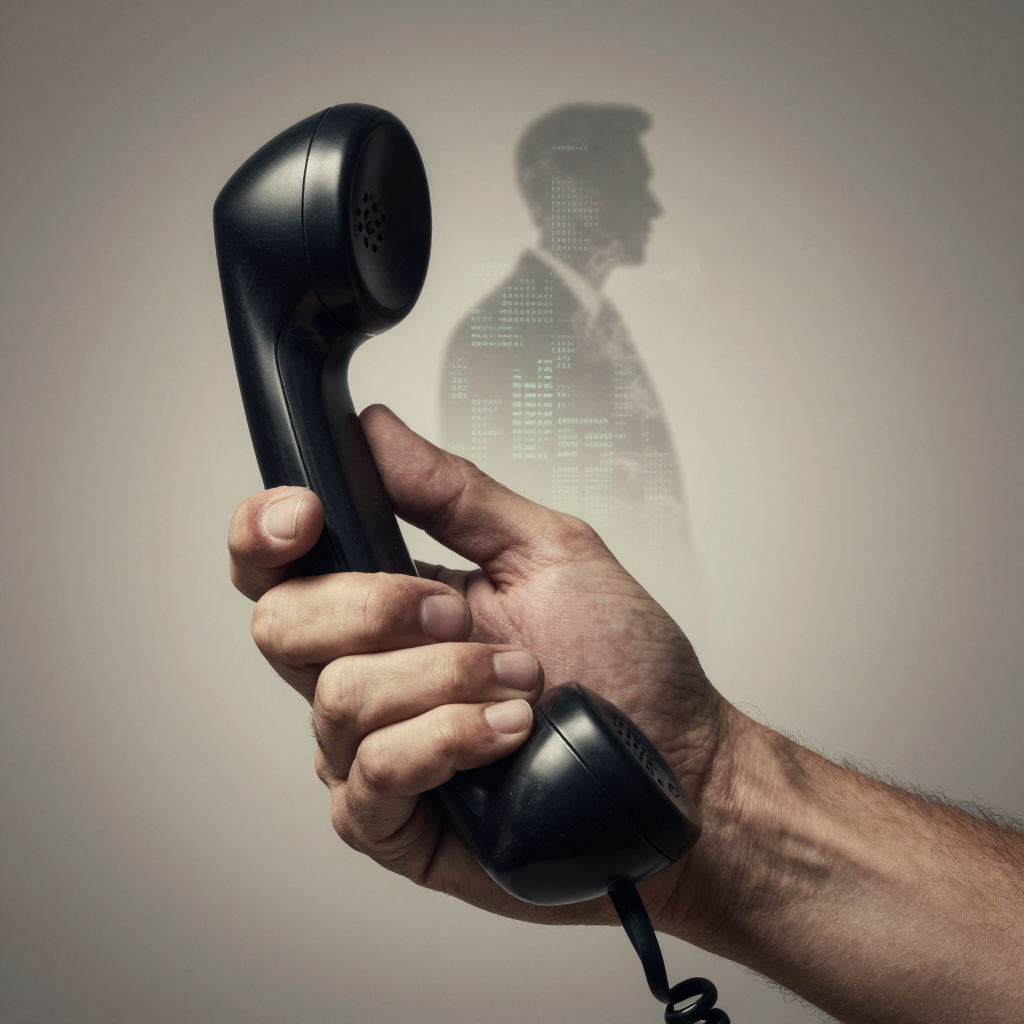 Abstract graphic representing hybrid digital and physical fraud threats