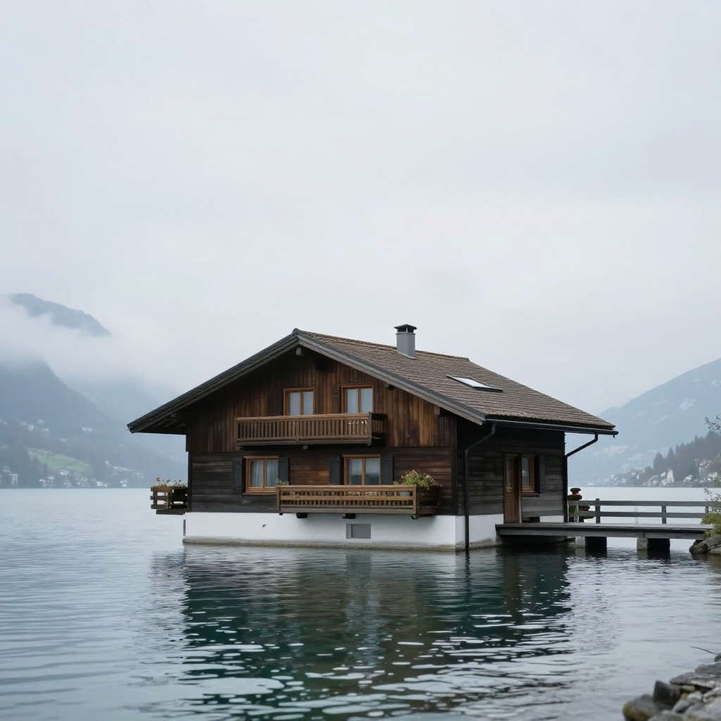Illustration representing financial stress in a large Swiss family