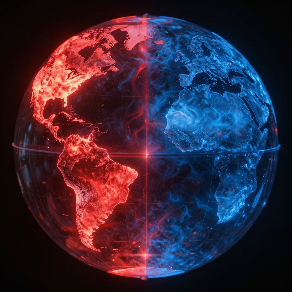 Comparison chart showing currency fluctuation impact on S&P 500 versus euro-denominated returns