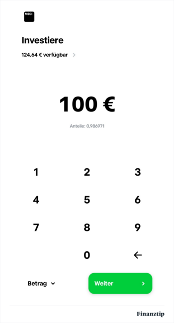 Order Confirmation screenshot showing trade execution details for an ETF purchase via Trade Republic