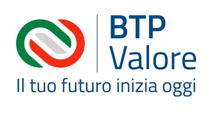 BTP Valore yield structure showing minimum rates between 2.5% and 3.5%