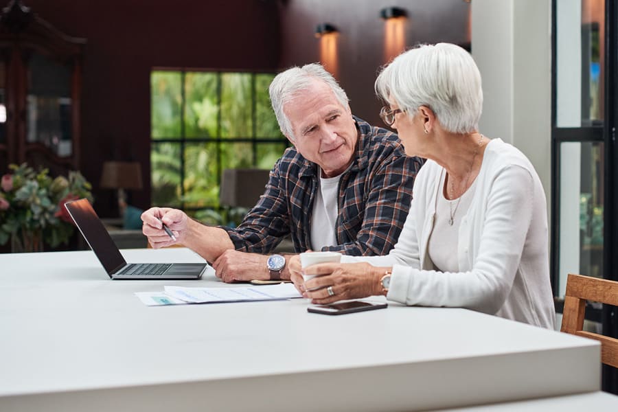 Comparison chart showing inheritance tax exemptions