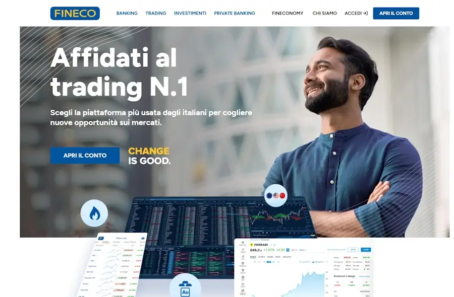 Fineco Bank Homepage